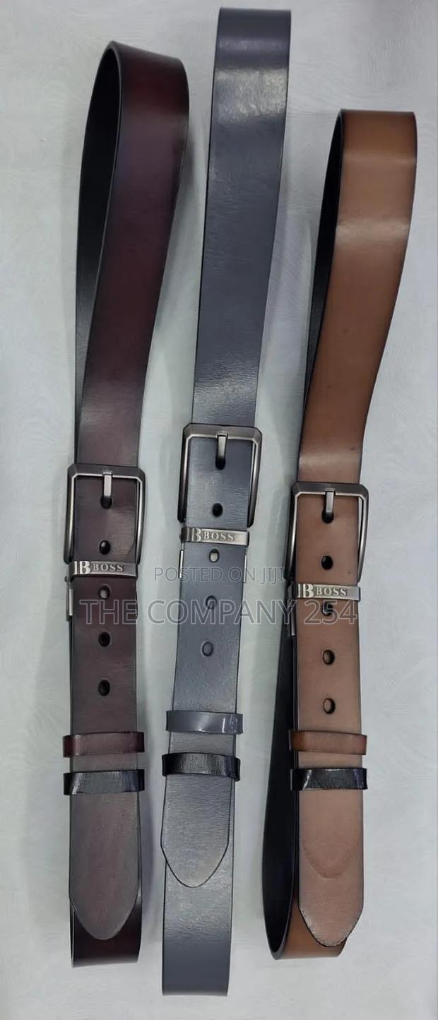 Original Assorted Casual Business Quality Leather  Belts - thumbnail 7