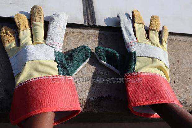 Leather Tech Gloves - main view