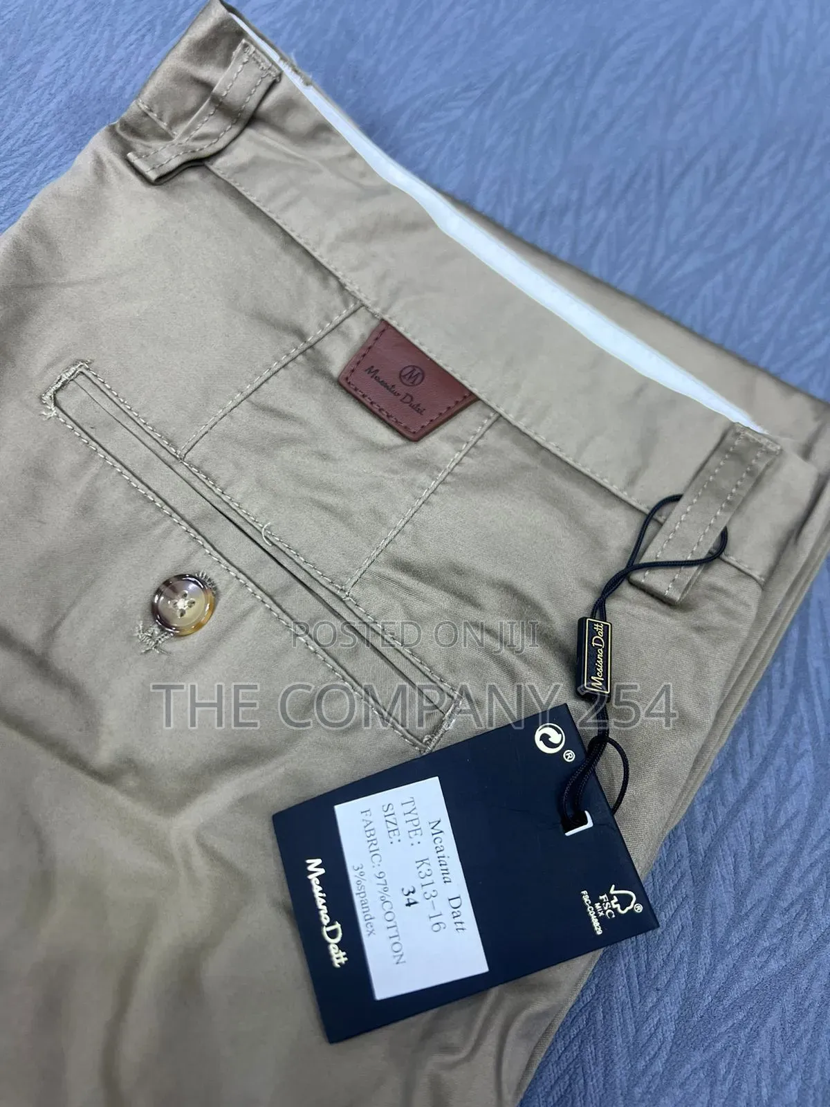 Original Quality Casuals Business Hard Khaki Trousers