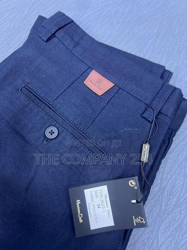 Original Quality Casuals Business Hard Khaki Trousers - thumbnail 2
