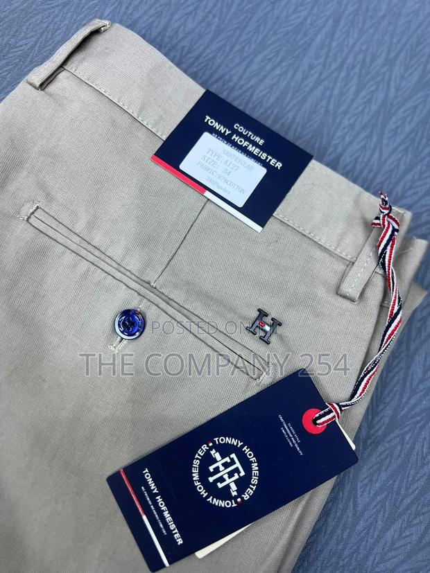 Original Quality Casuals Business Hard Khaki Trousers - thumbnail 5