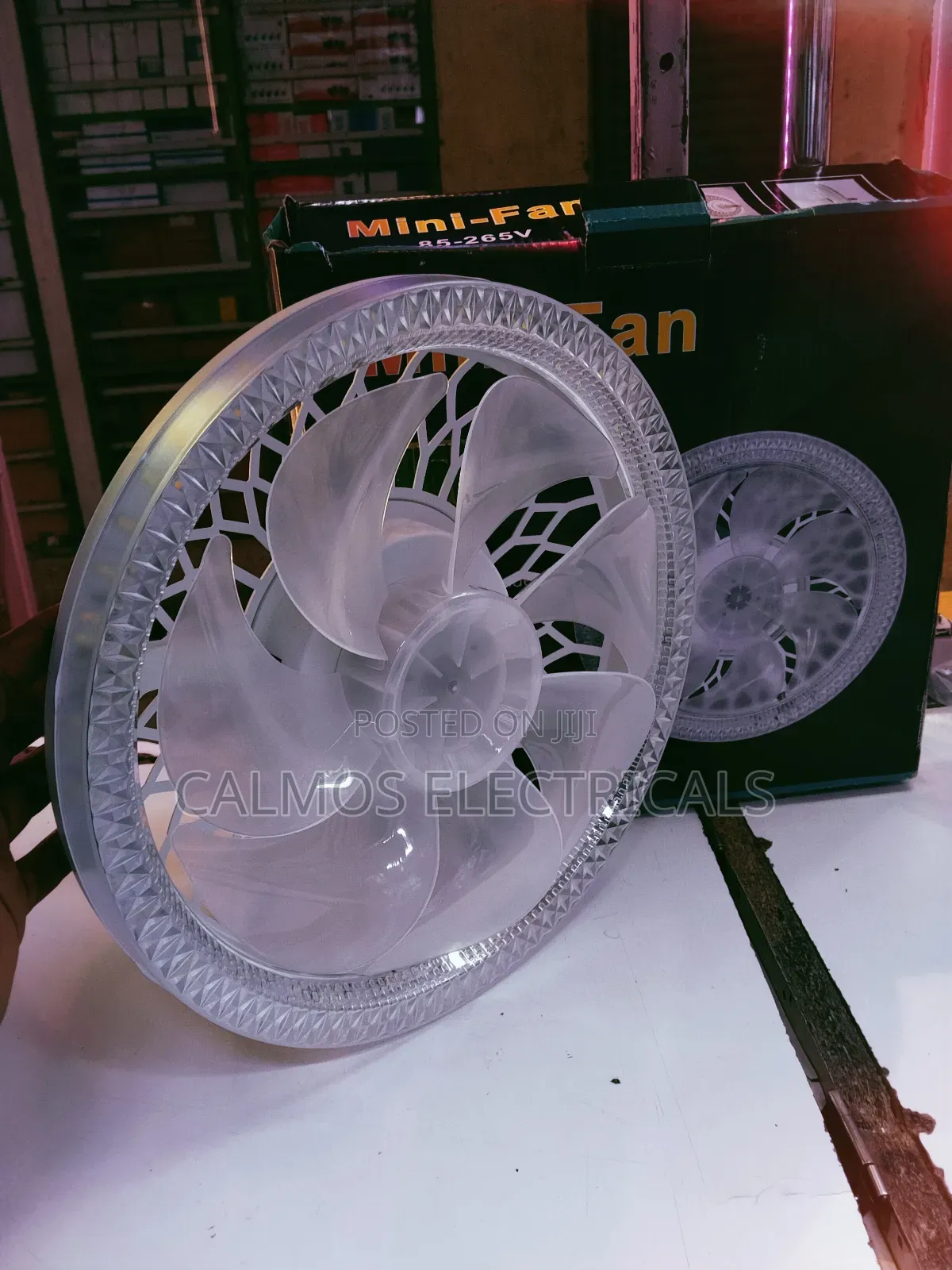 Pendant Fan With Light