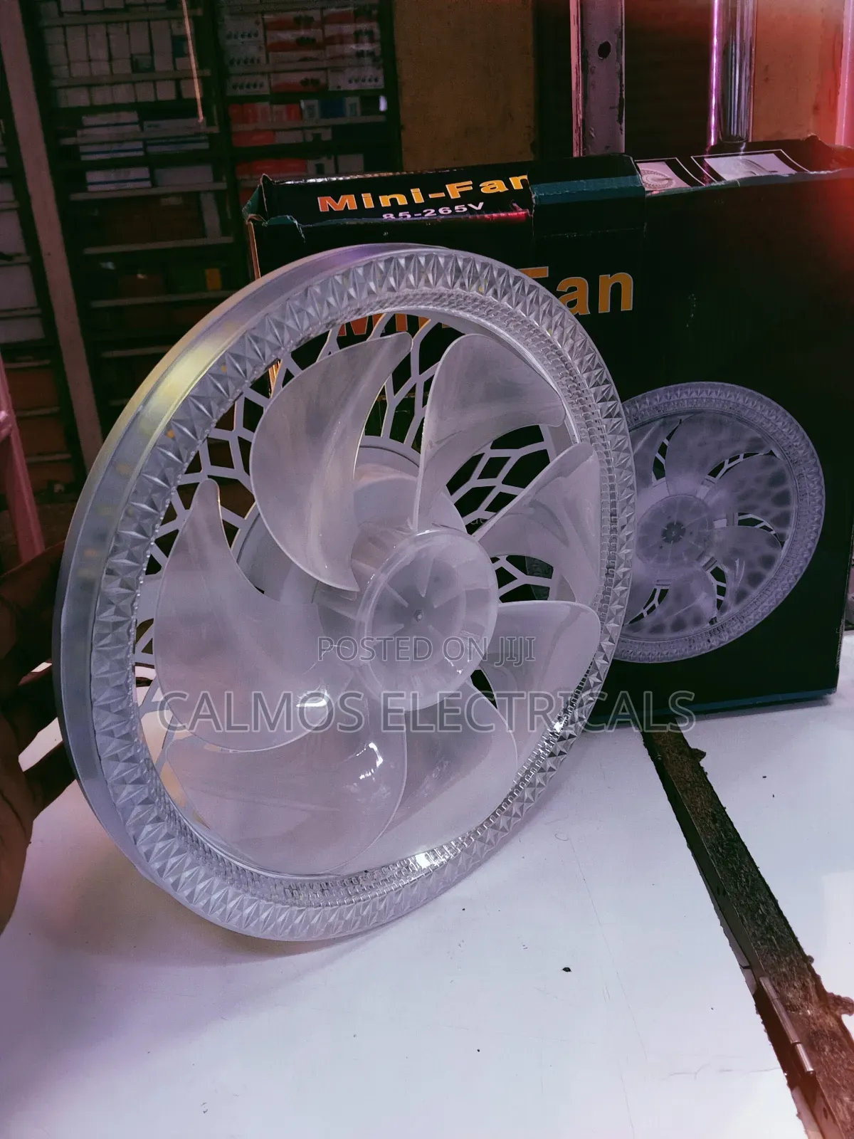 Pendant Fan With Light