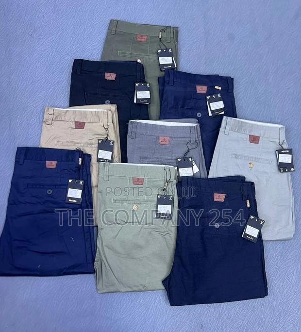 Original Quality Casuals Business Hard Khaki Trousers