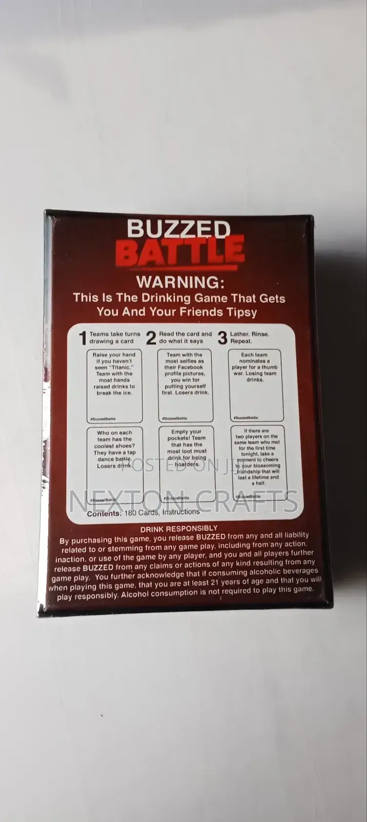 Buzzed Battle Drinking Game
