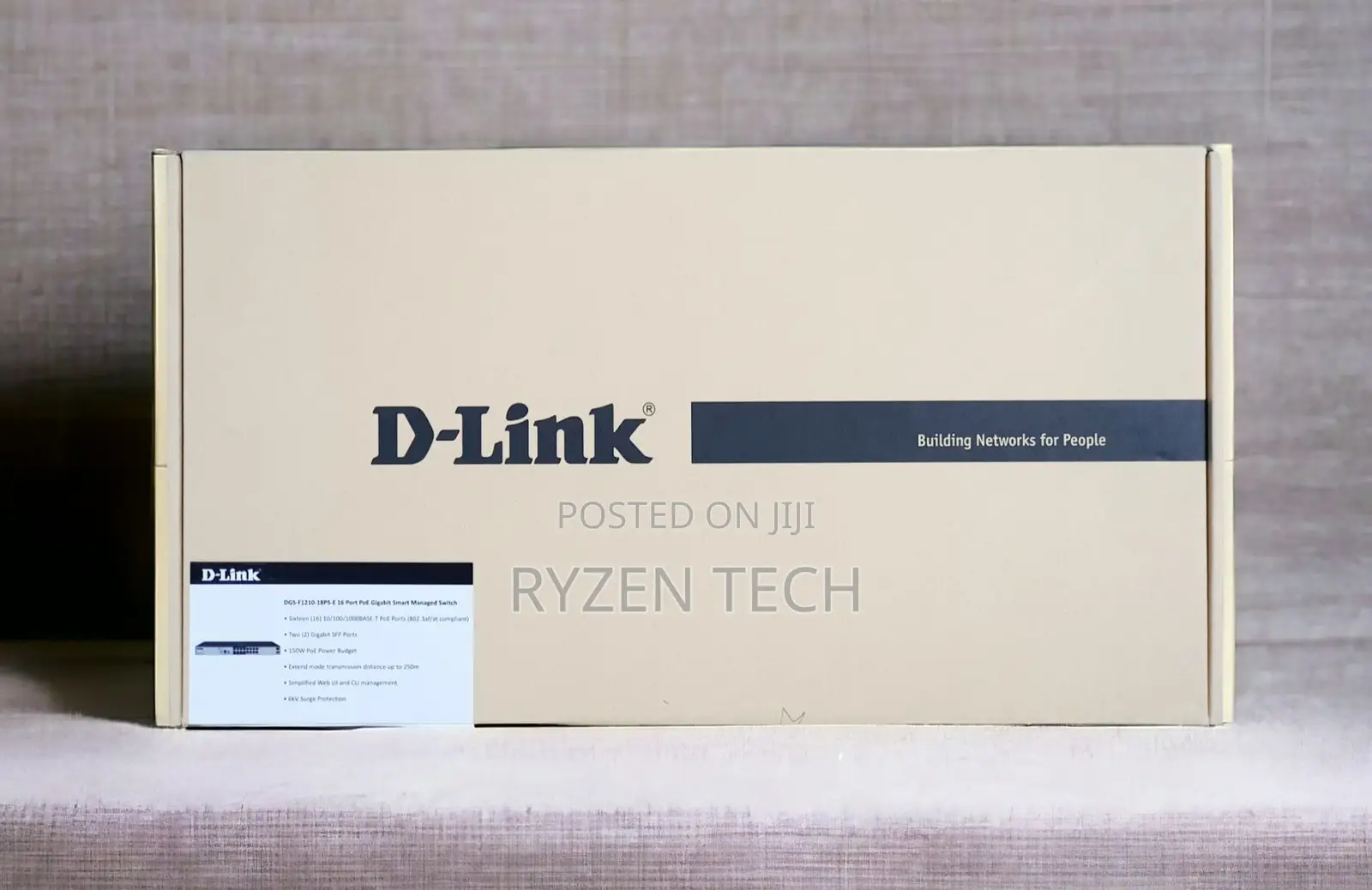 D-Link DGS-F1210-18PS-E 16-Port Gigabit DGS-F1210-18PS