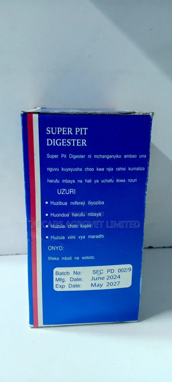 Super Pit Digester 250g,750g for Pit Latrines, Septic Tanks