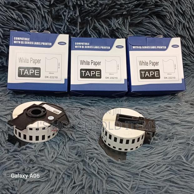 White Paper Tape Dk-22205