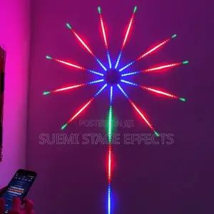 Smart Control LED RGB Fireworks Light for Your Home