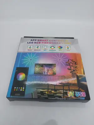 Smart Control LED RGB Fireworks Light for Your Home