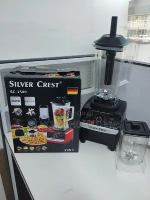 2 in 1 Professional Silver Crest Blender