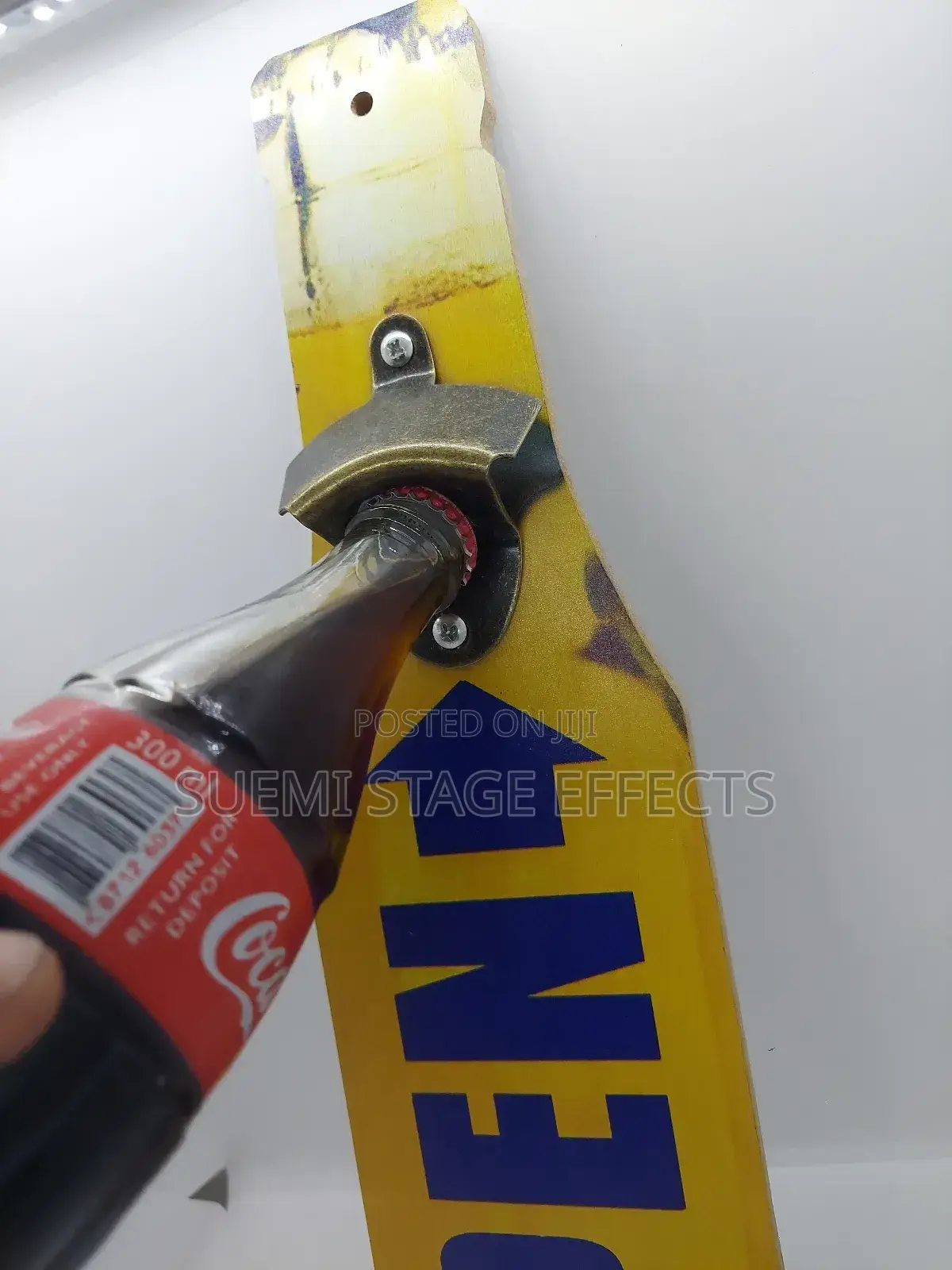 Wall-Mounted Wooden Bottle Opener – Stylish Durable