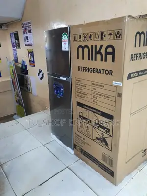 Mika Fridge, 138l, 2 Door Top Mount Freezer