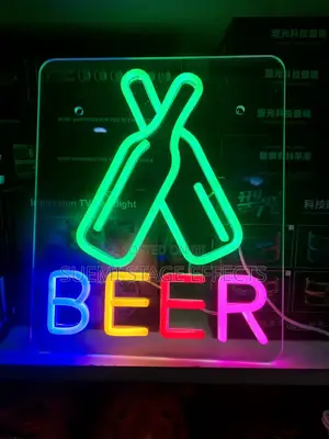 Acrylic LED Beer Sign – Perfect Light-Up Décor for Space