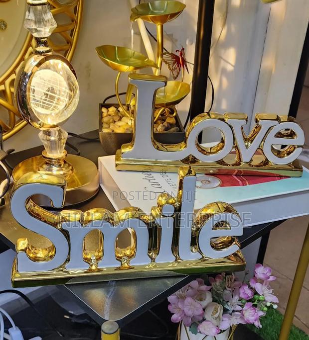 Luxury Ceramic Love ,Smile Home,Office Decoration - main view