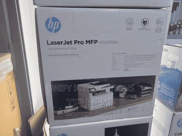 Hp Laserjet Pro MFP 4103fdw A4 Mono Laser Printer - main view