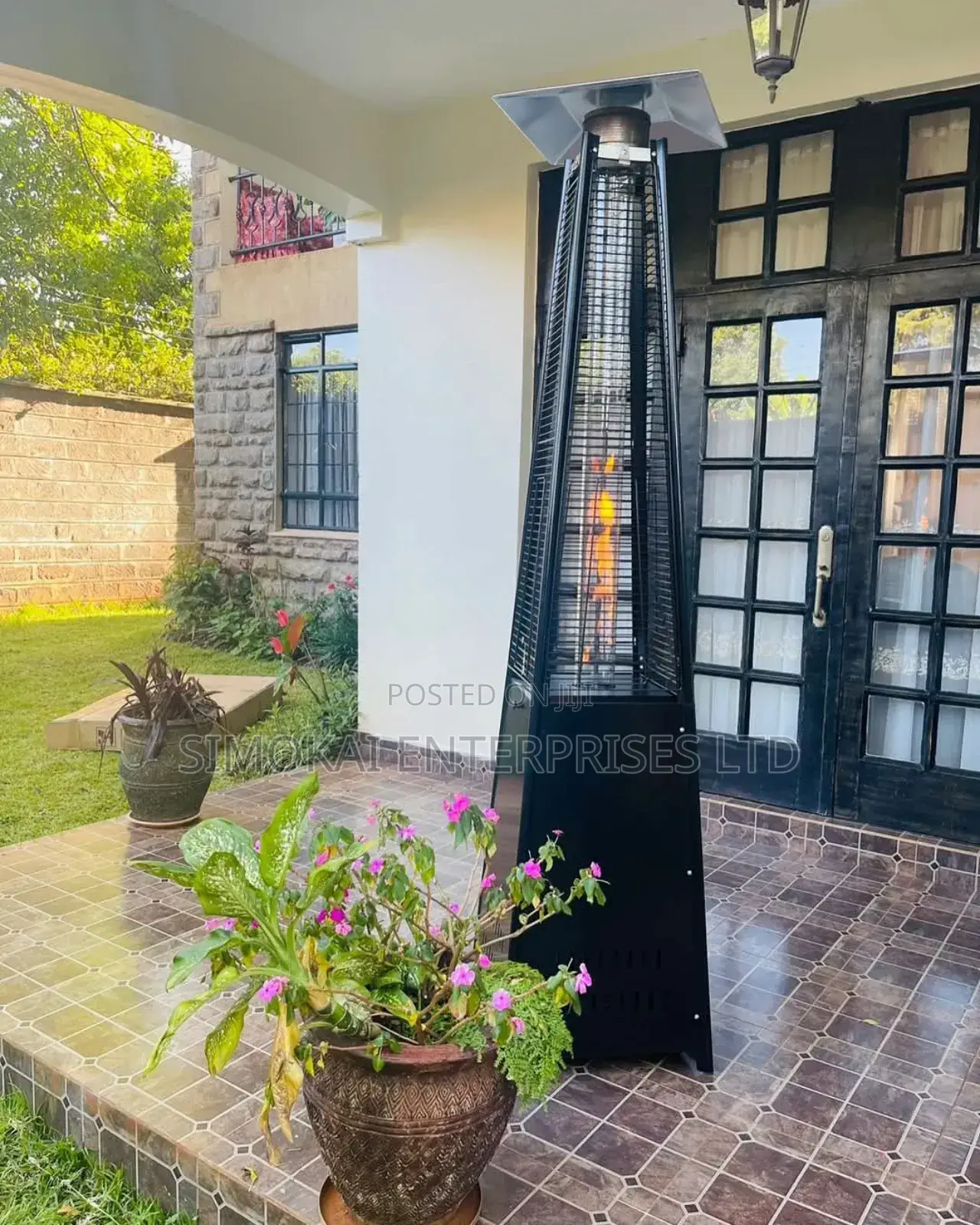 Pyramid Patio Gas Heater For Outdoor & Indoor Use