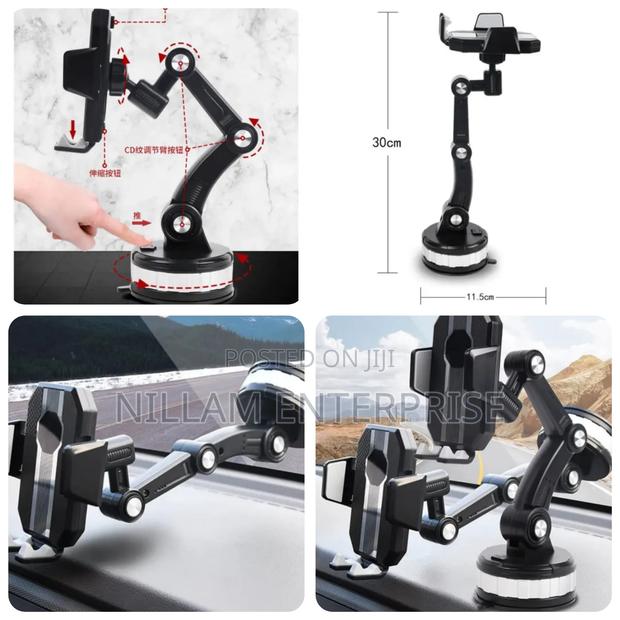 360 Rotatable Cellphone Car Phone Holder - main view