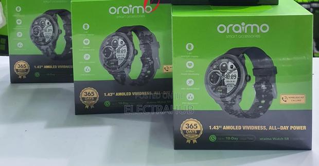 Oraimo Watch 5R OSW-820 1.43'' *Amoled* IP68 Smart Watch