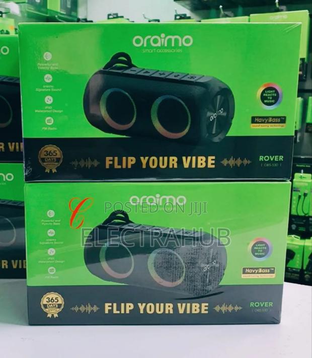 Oraimo Rover Obs-53d Flip Your Vibe Speakers New Sealed
