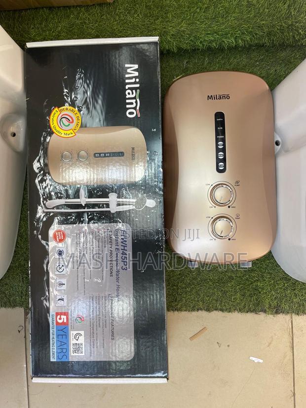 Milano Electric Water Heater - main view