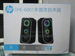 Hp Dhe-6001 Wired Desktop/Laptop Multimedia Speakers
