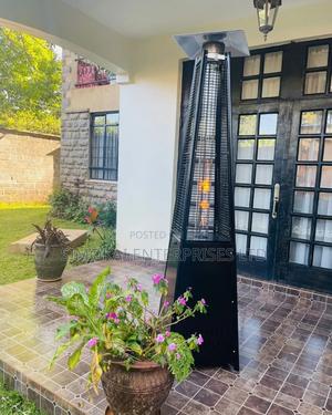 Black Themed Pyramid Patio Heaters/Warmers - thumbnail 2