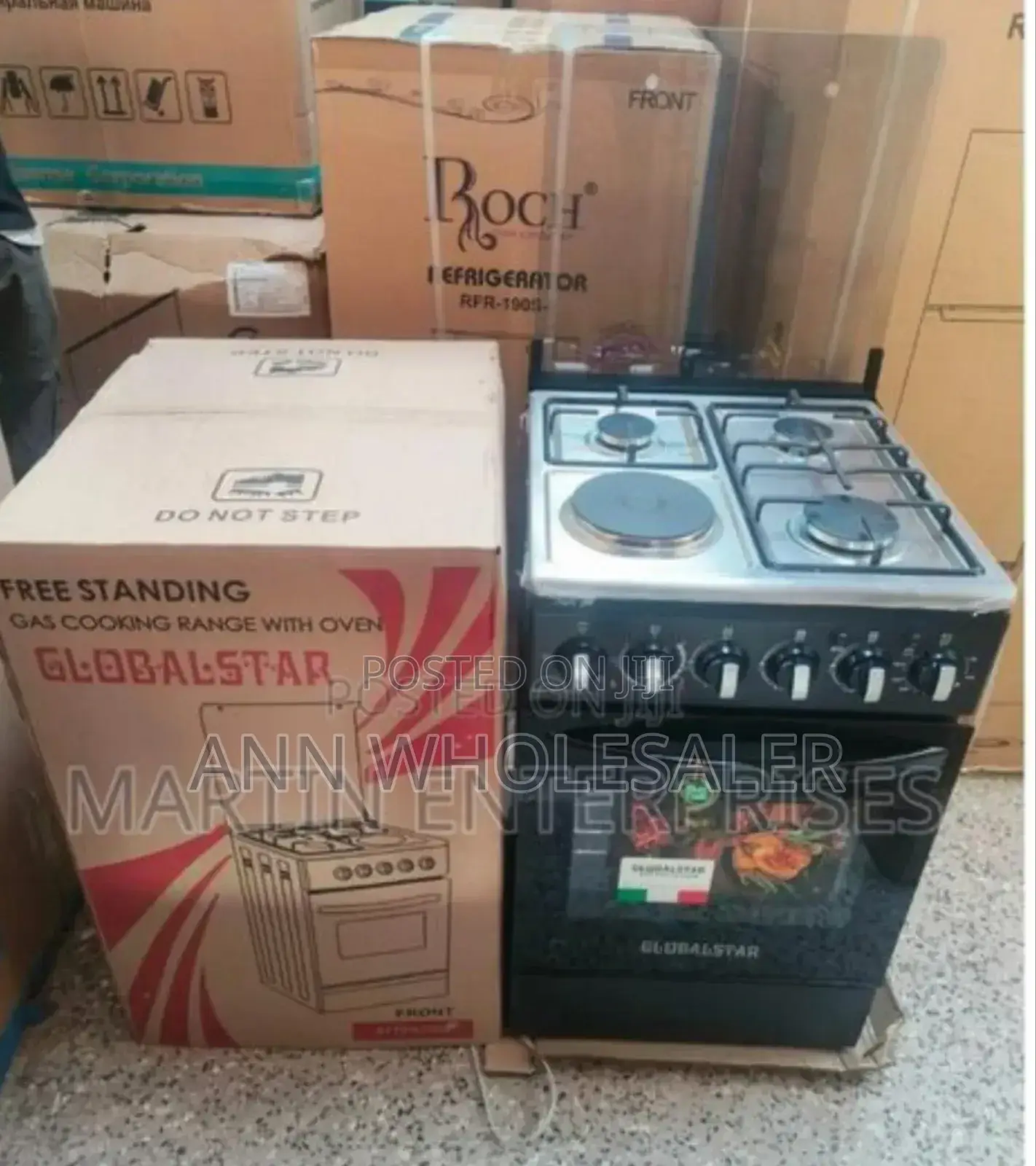 Global Star Standing Cooker 3+1