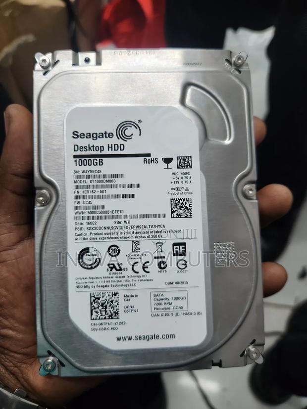Seagate 1TB Internal Desktop Hard Disk - thumbnail 2