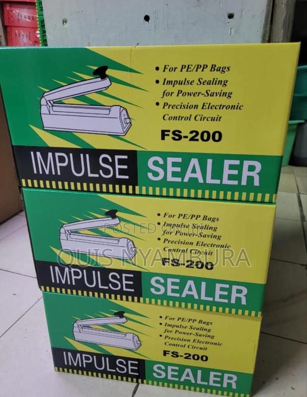 Metal Hot Sealing Machine, Metal Paper Sealer 200mm