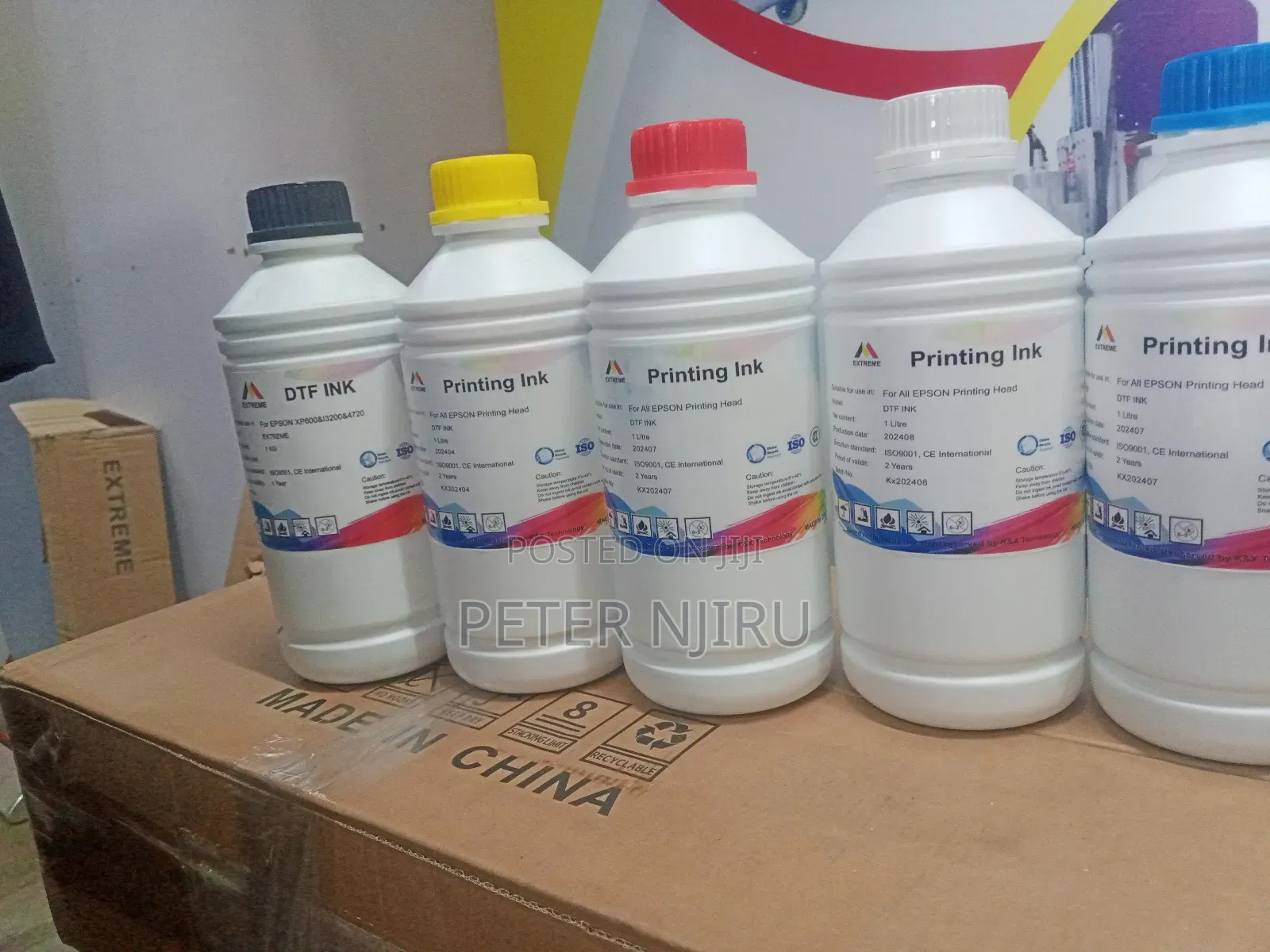 BEST DTF PRINTER Inks Original 1 Litre 