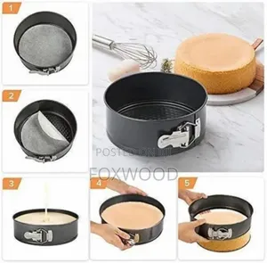 Nonstick 6in1 Cake Mould/Baking Tins Now Available