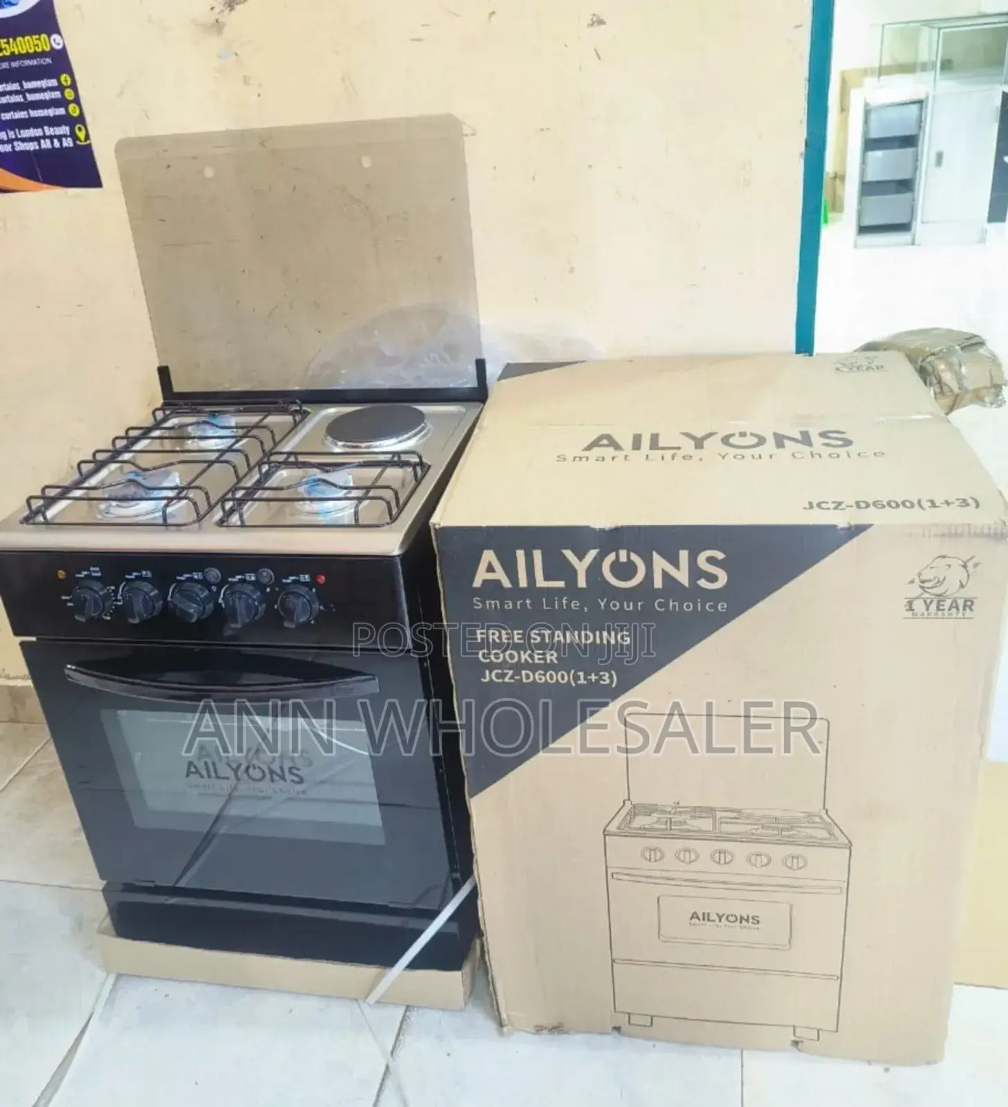 Ailyons 60 by 60 Standing Cooker