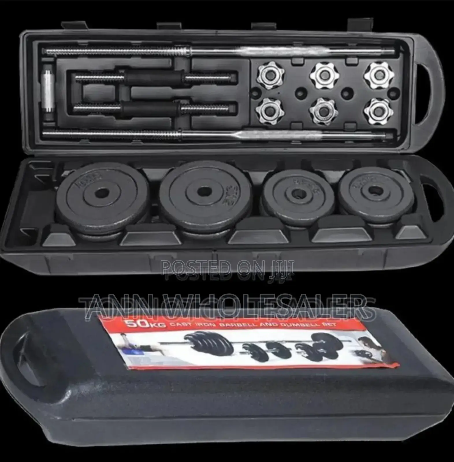 Dumbell Set Chrome