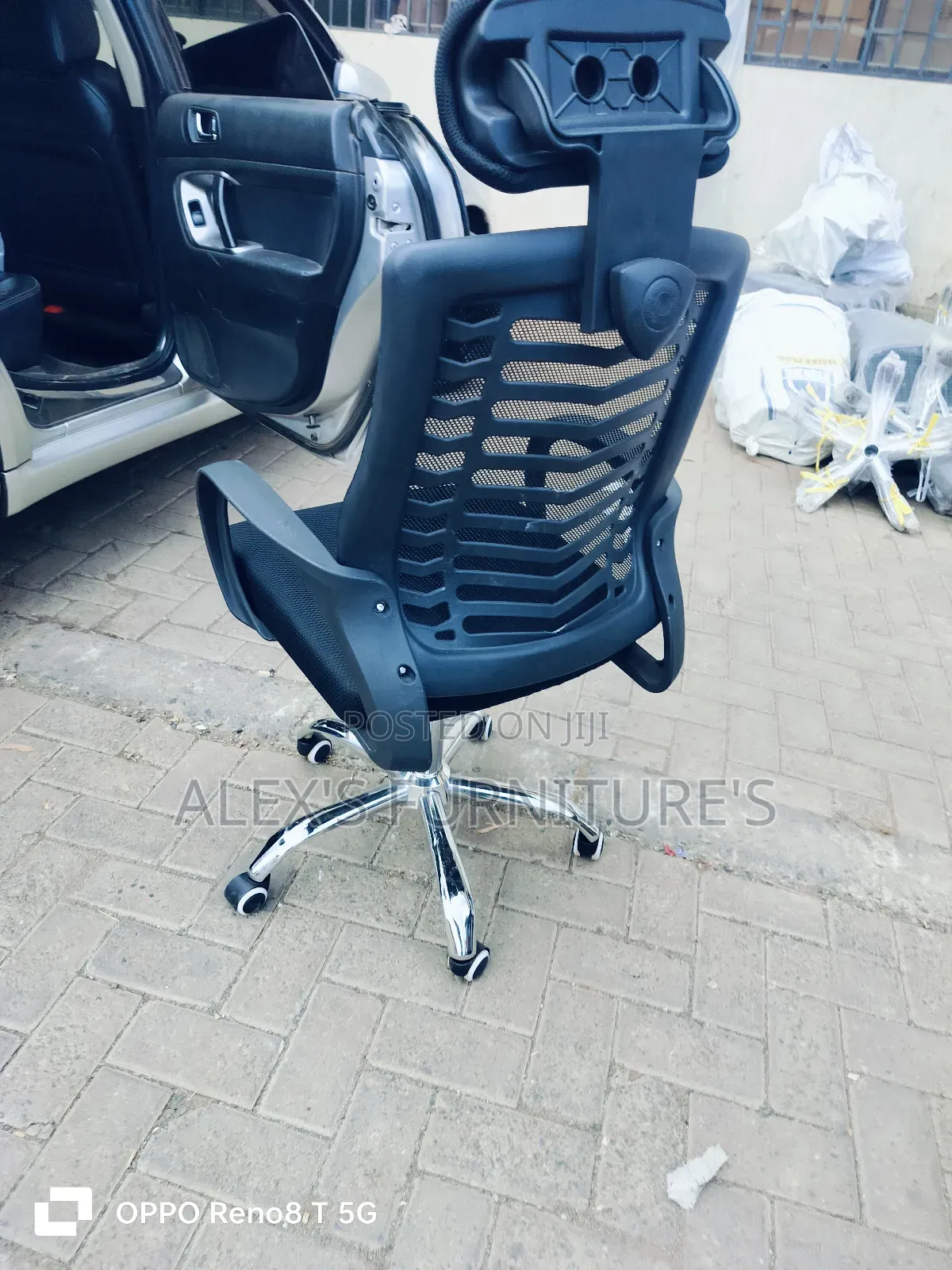 Black Stone Office Chair