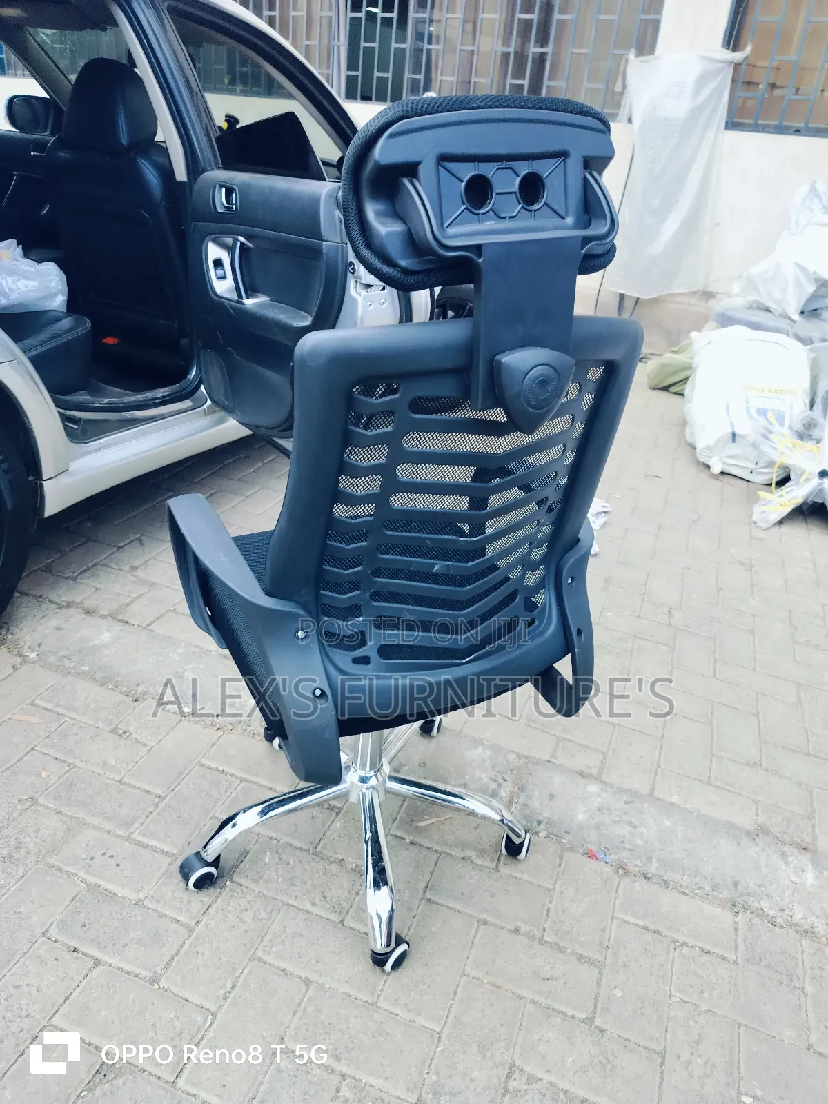 Black Stone Office Chair