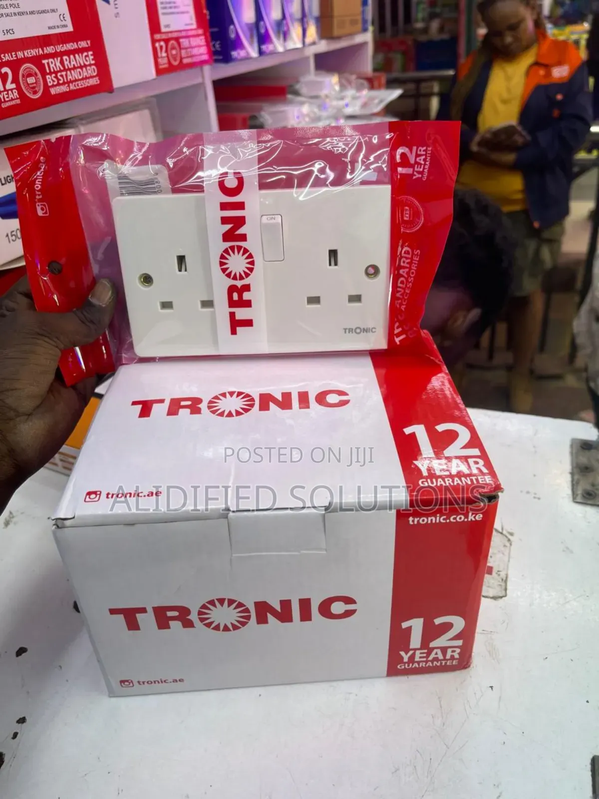 Tronic Double Socket