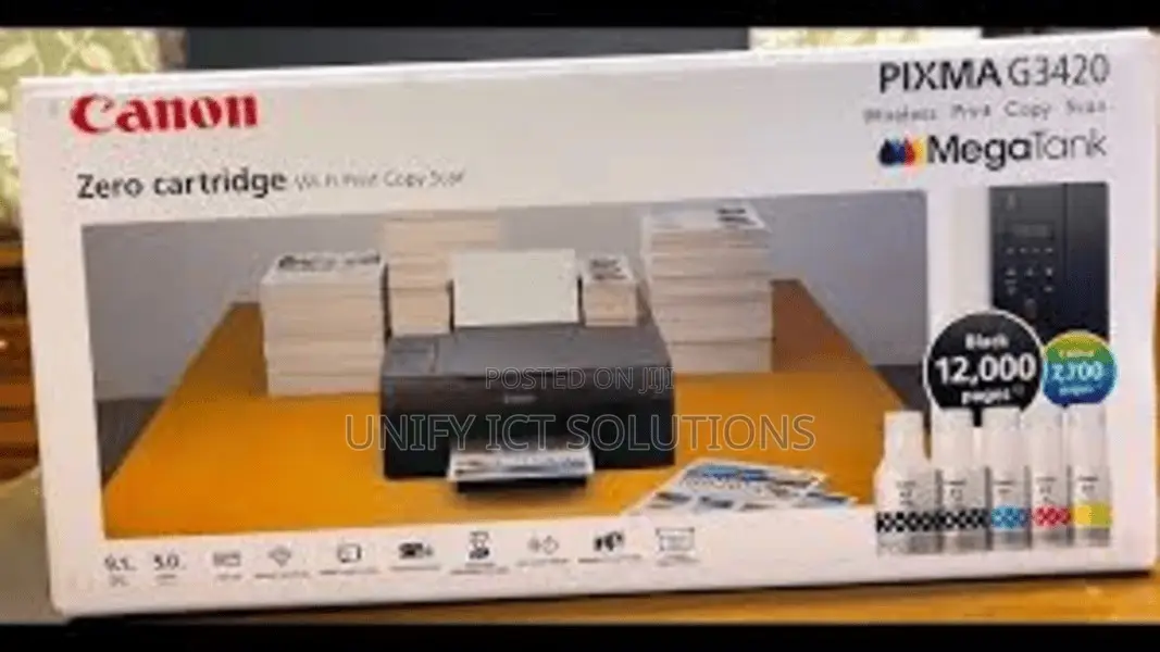 Canon PIXMA G3420 All-in-One Megatank Printer