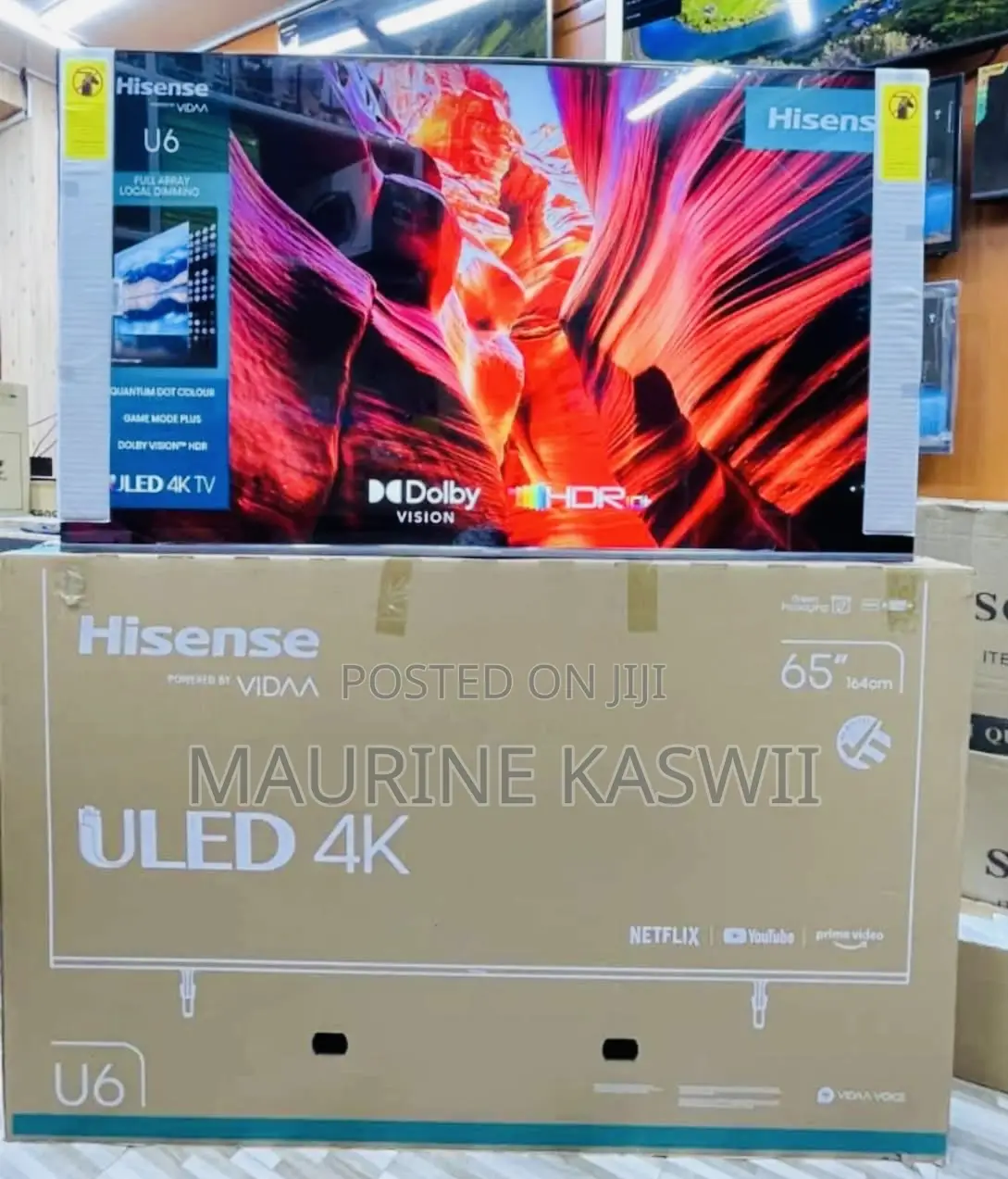 Hisense 65′′ 65U6K ULES