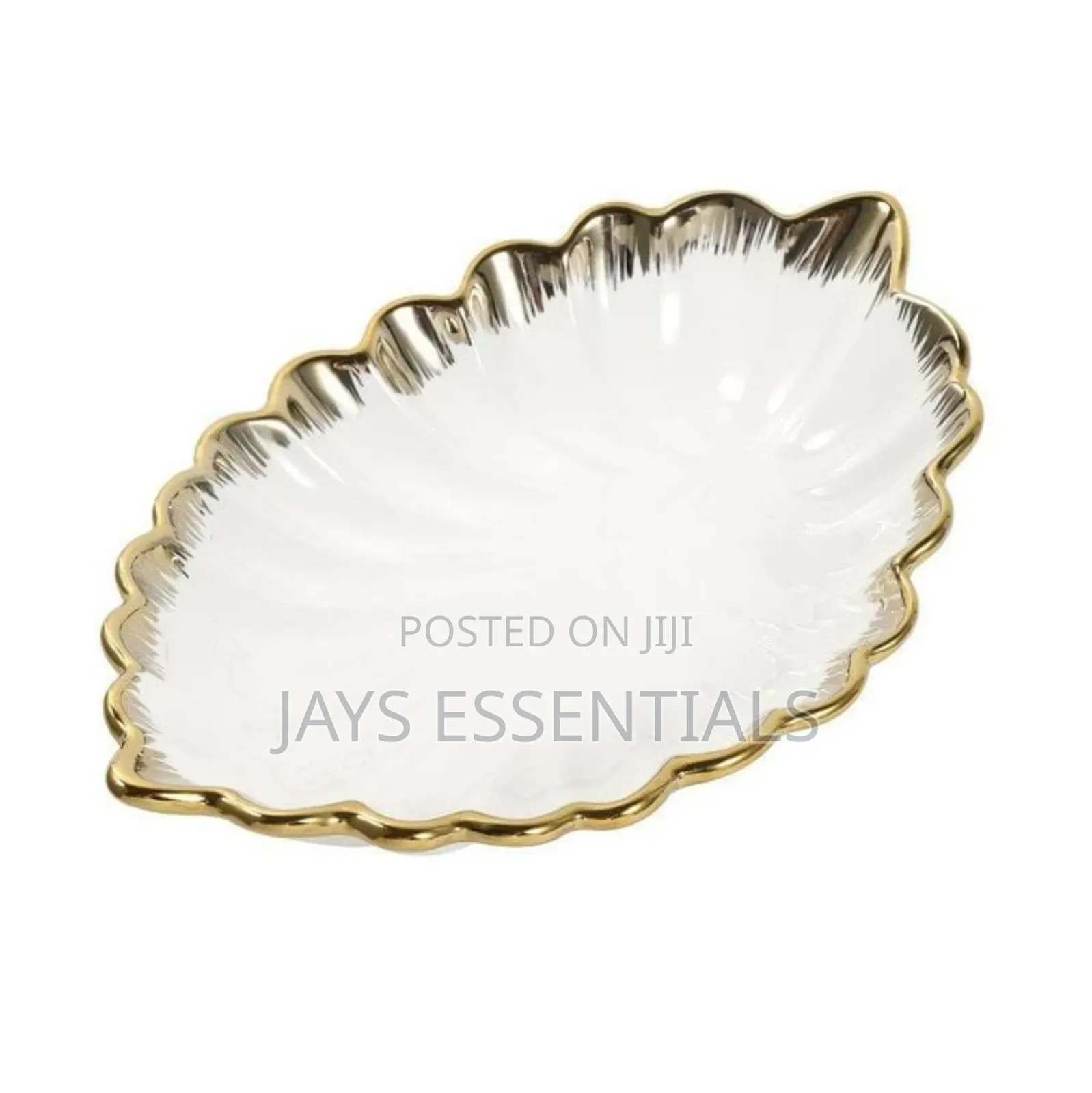 Large Serving Leaf Platter Plate