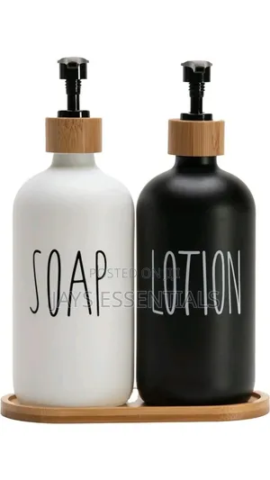 Soap Lotion Dispensers Set