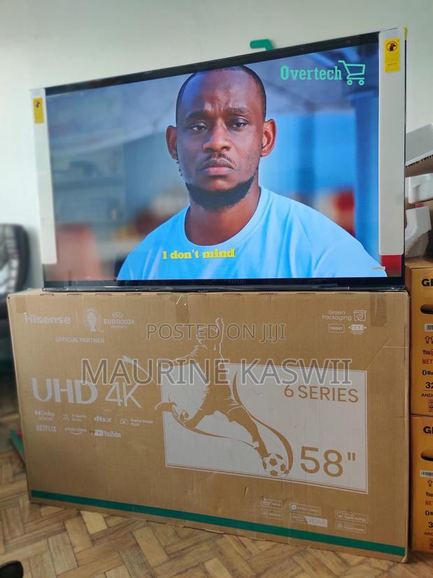 Hisense 58” Smart Uhd Frameless 58a61k - thumbnail 3