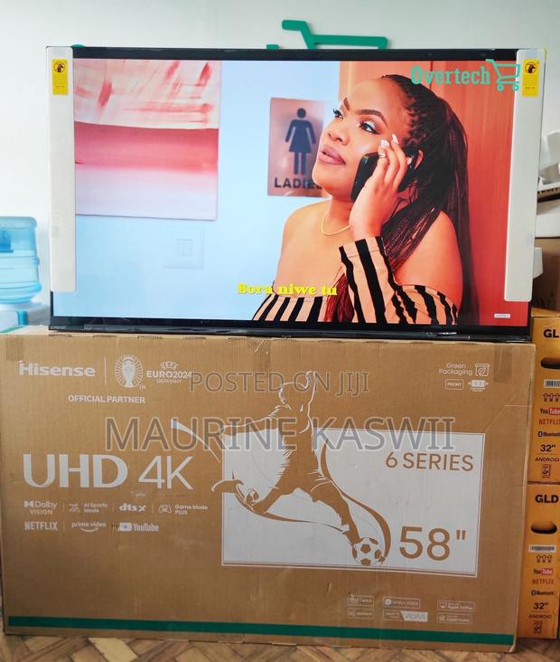 Hisense 58” Smart Uhd Frameless 58a61k - main view