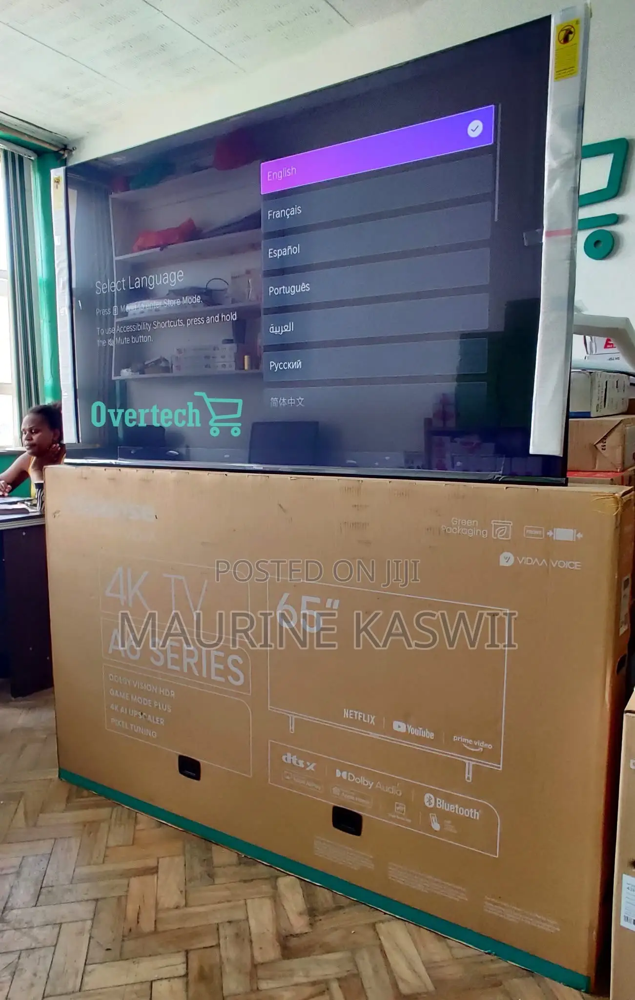 Hisense 65 Inch 65 A61k Brand New