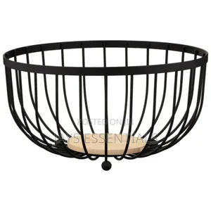 Black Fruit Basket
