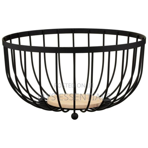 Black Fruit Basket - main view