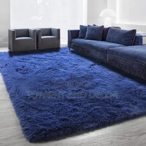 Light Fluffy Carpets For Living Room And Bed Side Mats