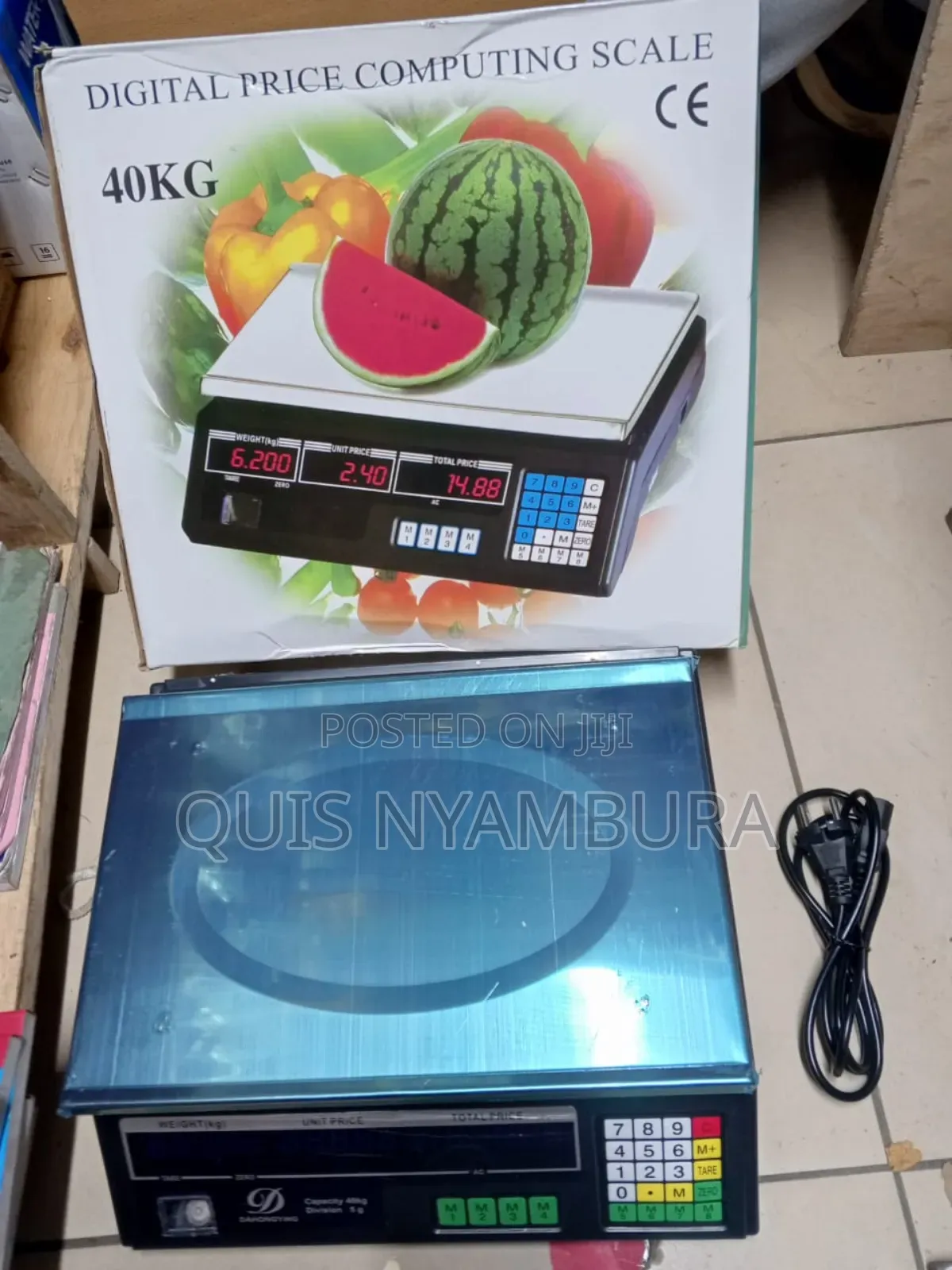 Digital Weight Scale 40kgs Digital Computing Scale