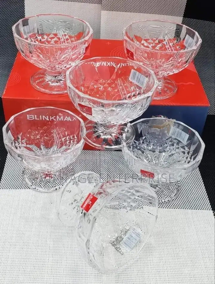 6pcs Glass Salad Bowl