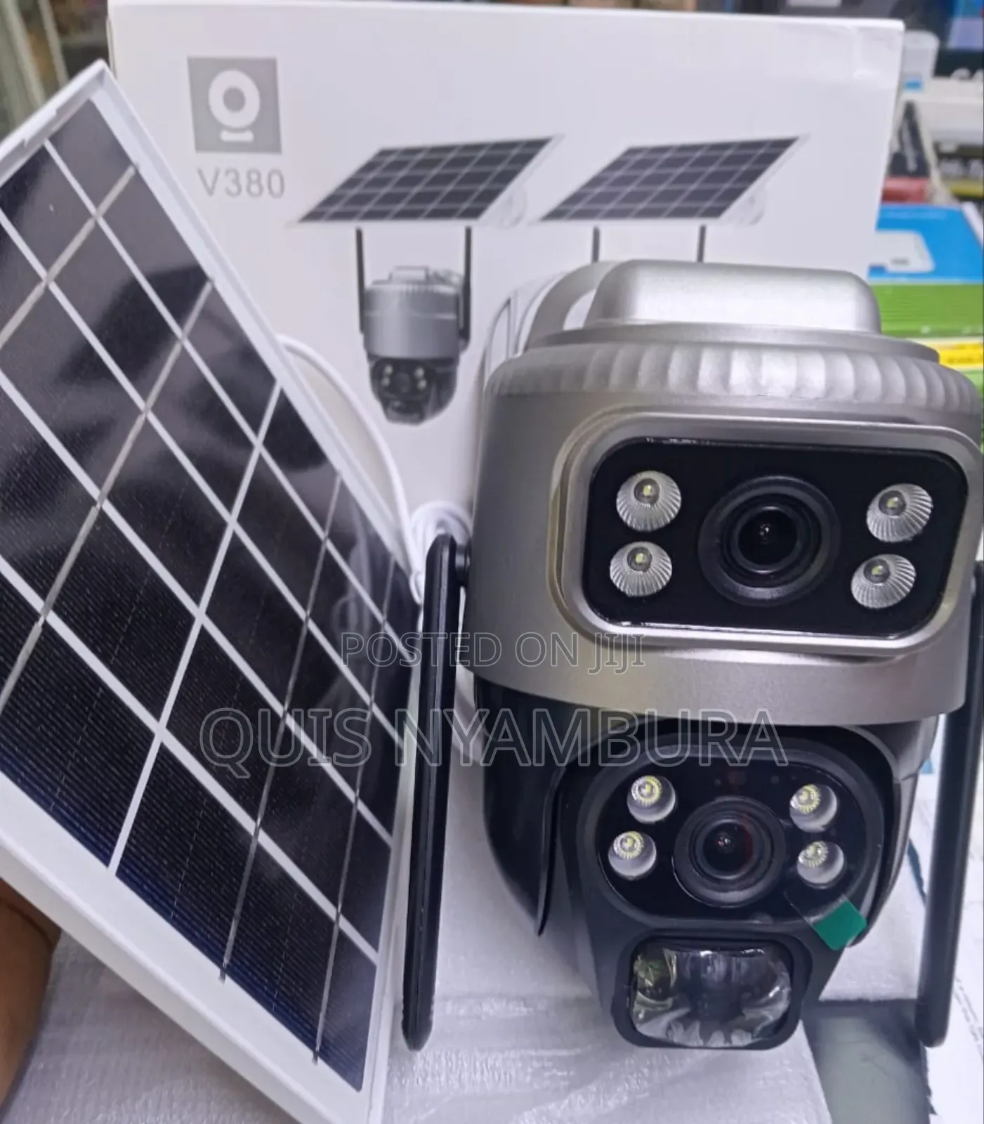 Solar CCTV Camera PTZ With Sim Card Slot 4G